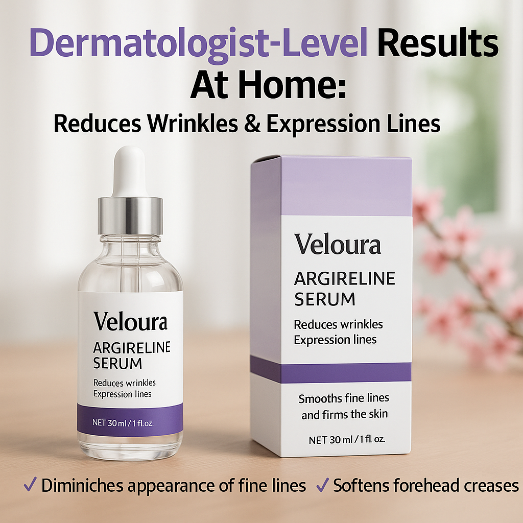 Argireline Serum for Wrinkles & Fine Lines by Veloura™
